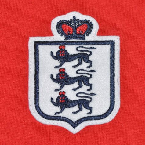 England L/S Retro Football Shirt Red