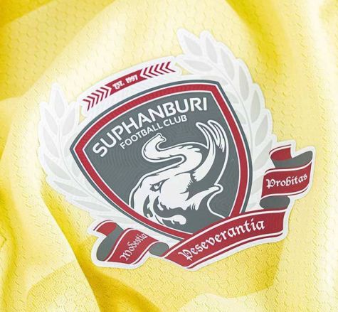2021 Suphanburi FC Warrior Elephant Yellow Away Player Shirt