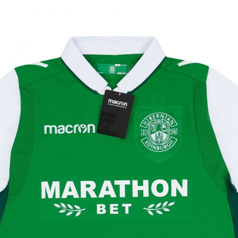 2017-18 Hibernian Home L/s Shirt