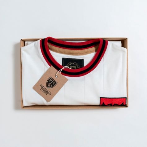 Vintage Albania White Shqiponj Soccer Shirt