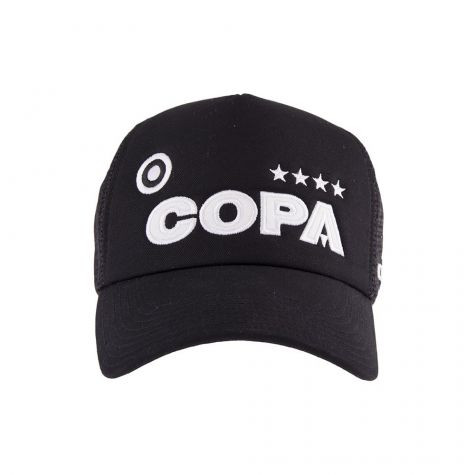 COPA Campioni Black Trucker Cap