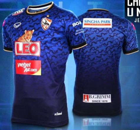2020 Chiang Rai United FC Blue Third Player Edition Shirt