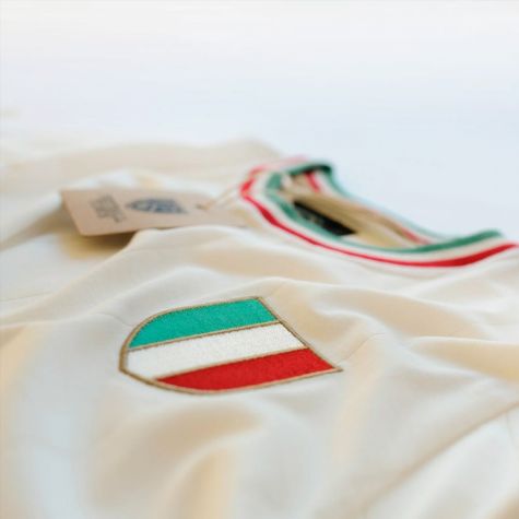 Vintage Italy Gli Azzurri Away Soccer Jersey