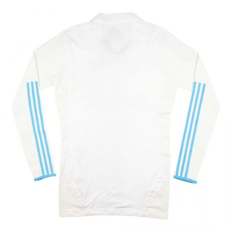 Marseille 2011-12 Player Spec Long Sleeve Home Shirt ((Excellent) L) ((Excellent) L)