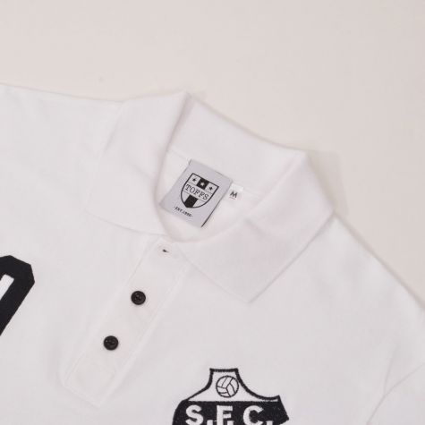 Santos No 10 White Polo Shirt