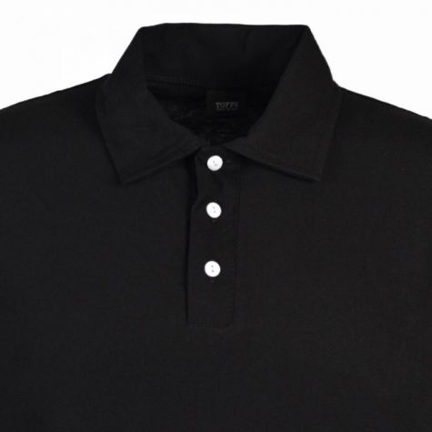 Toffs Retro Polo Shirt - Black