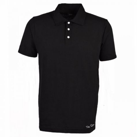 Toffs Retro Polo Shirt - Black