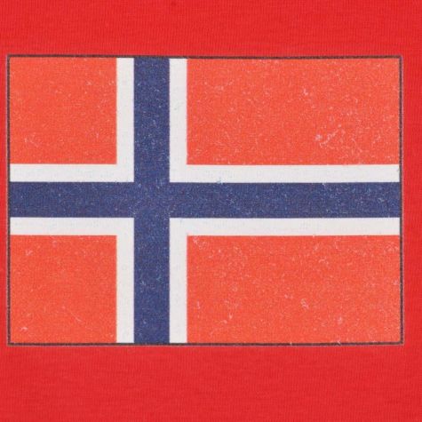 Norway 12th Man T-Shirt - Red/White Ringer