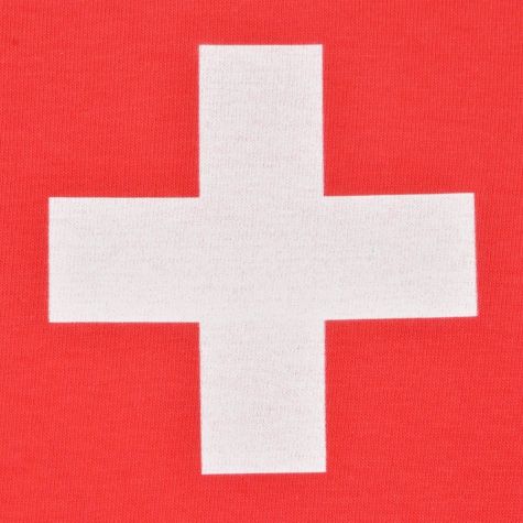 Switzerland 12th Man- Red/White Ringer