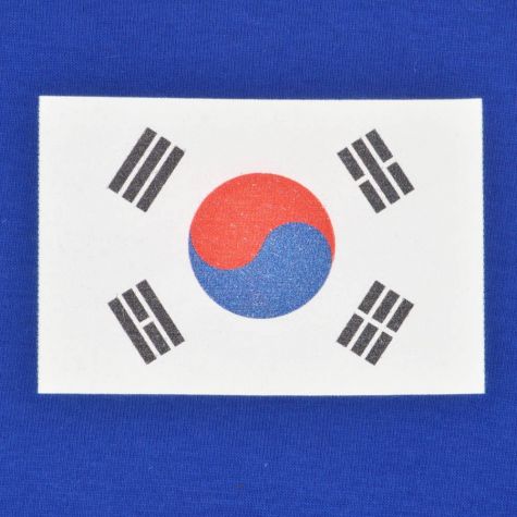 South Korea 12th ManT-Shirt - Royal/White Ringer