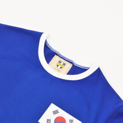 South Korea 12th ManT-Shirt - Royal/White Ringer