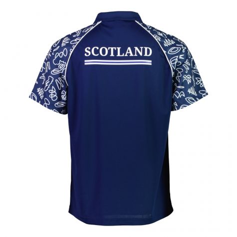 Rugby World Cup 2023 Scotland Polo - Navy