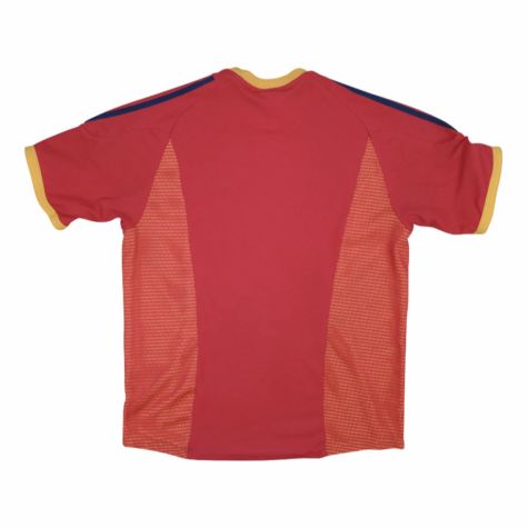 Spain 2002-04 Home Shirt ((Good) XL)