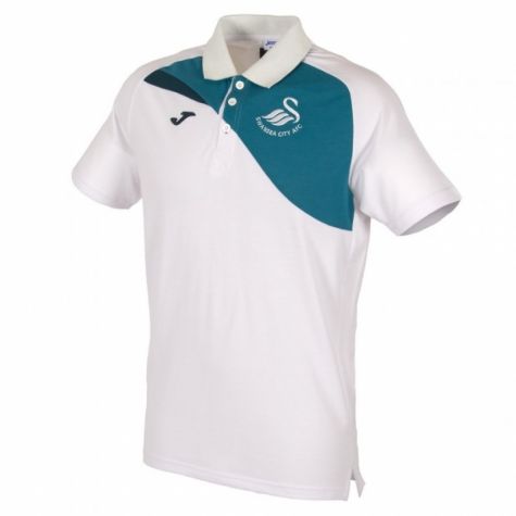 2017-18 Swansea Joma Training Polo Shirt (White) - Kids