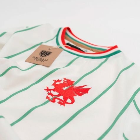 Vintage Wales The Dragon Away Soccer Jersey