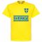 Sweden Ibrahimovic 10 Team T-Shirt - Yellow
