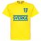 Sweden Ibrahimovic 10 Team T-Shirt - Yellow