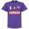 Fiorentina Batistuta 9 Team T-Shirt - Purple