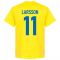 Sweden Larsson Team T-shirt - Yellow