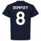 USA Dempsey 8 Team T-Shirt - Navy