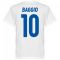 Brescia Baggio 10 Team T-Shirt - White