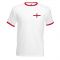 David Beckham England Ringer Tee (white-red)