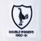 Tottenham 1961 Double Winners Retro Football Shirt