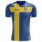 2023-2024 Sweden Flag Concept Football Shirt (Olsson 5)