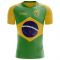 2023-2024 Brazil Flag Concept Football Shirt (Kaka 10)