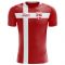 2025-2026 Denmark Flag Concept Football Shirt (Kjaer 4) - Kids