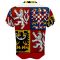 Czech Republic Coat of Arms Sublimated Sports Jersey (Kids)