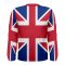 Great Britain Flag Long Sleeve Sublimated Sports Jersey