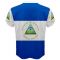 Nicaragua Flag Sublimated Sports Jersey