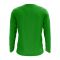 Hungary Core Football Country Long Sleeve T-Shirt (Green)