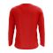 Dominican Republic Core Football Country Long Sleeve T-Shirt (Red)