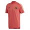 2020-2021 Belgium Adidas Training Tee (Red) (TIELEMANS 8)