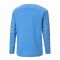 2020-2021 Manchester City Puma Home Long Sleeve Shirt (Kids) (KUN AGUERO 10)