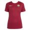 2021-2022 Barcelona Training Shirt (Noble Red) - Womens (AUBAMEYANG 25)