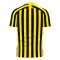 Al-Ittihad 2023-2024 Stripe Home Concept Football Kit (Libero) (Benzema 9)