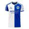 Blackburn 2023-2024 Home Concept Football Kit (Viper) (Johnson 4) - Adult Long Sleeve