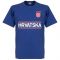 Croatia Team T-Shirt - Royal (MODRIC 10)