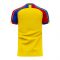 Romania 2025-2026 Home Concept Football Kit (Libero) (Your Name)