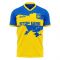 Ukraine Stop War Concept Football Kit (Libero) - Yellow (TYMOSHCHUK 4)