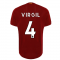 2019-2020 Liverpool Home European Shirt (Virgil 4)