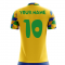 2025-2026 Brazil Home Concept Football Shirt (Your Name)