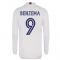 2020-2021 Real Madrid Long Sleeve Home Shirt (BENZEMA 9)