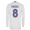 2020-2021 Real Madrid Long Sleeve Home Shirt (KROOS 8)