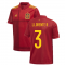 2020-2021 Spain Home Adidas Football Shirt (Kids) (LLORENTE R 3)
