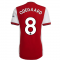 2021-2022 Arsenal Authentic Home Shirt (ODEGAARD 8)