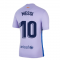 2021-2022 Barcelona Away Shirt (Kids) (MESSI 10)